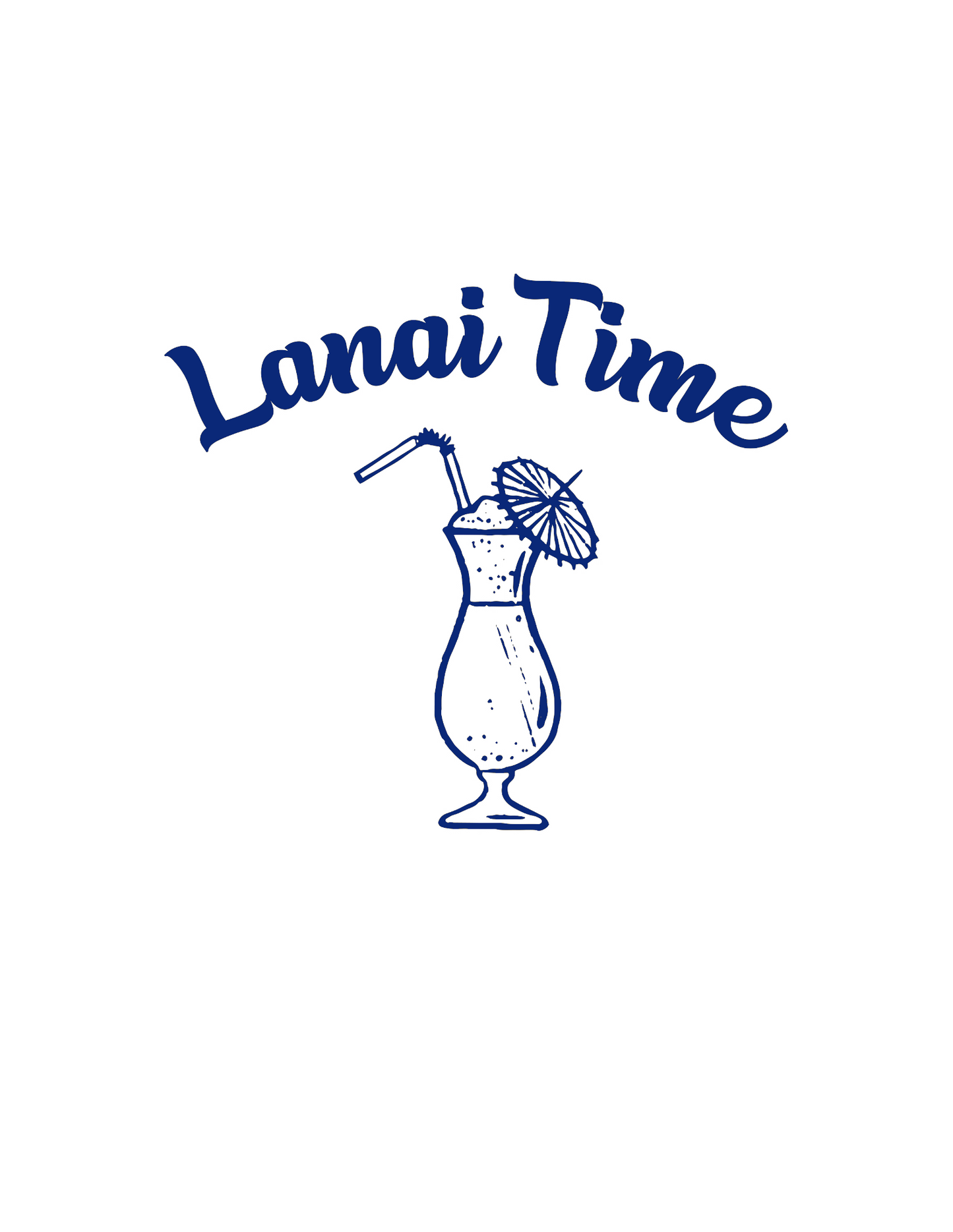 LanaiTime Short Sleeve ToGo Dark Blue