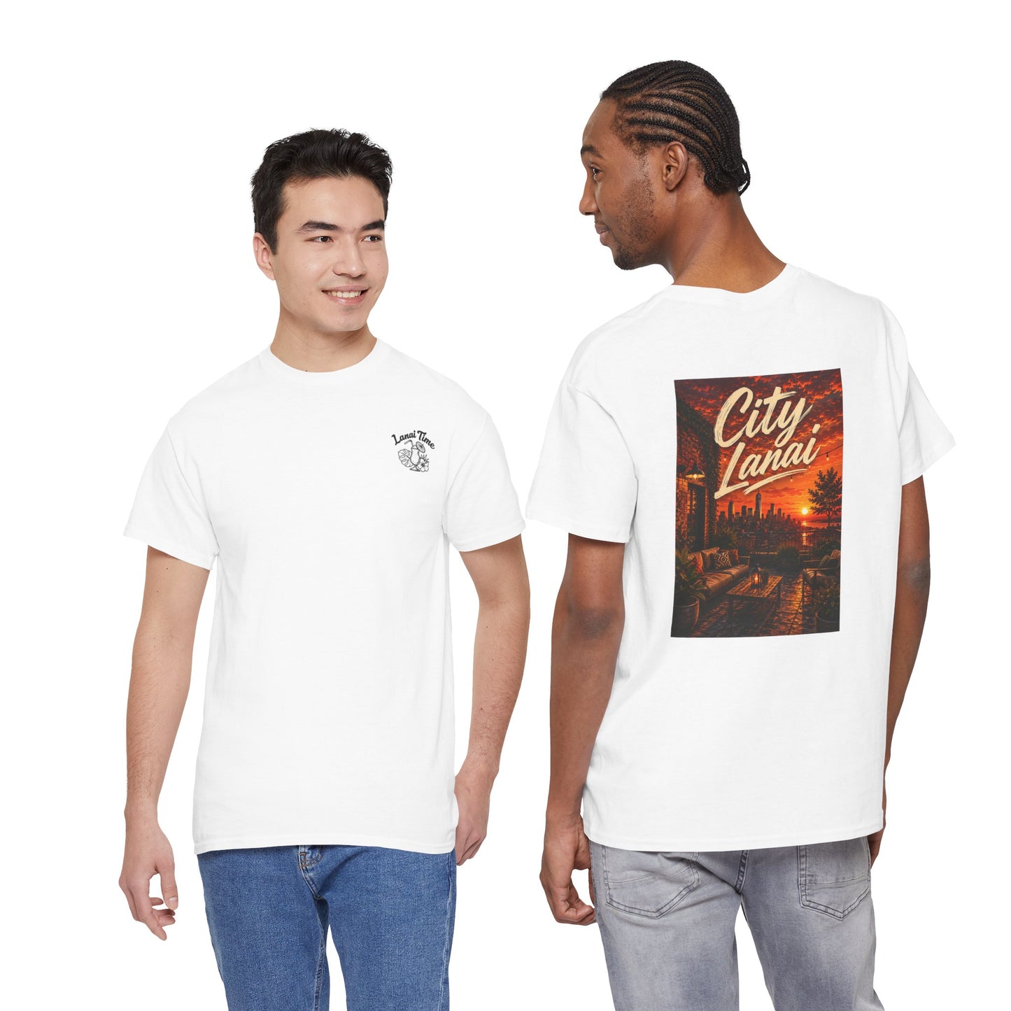 City Lanai Sunset Tee
