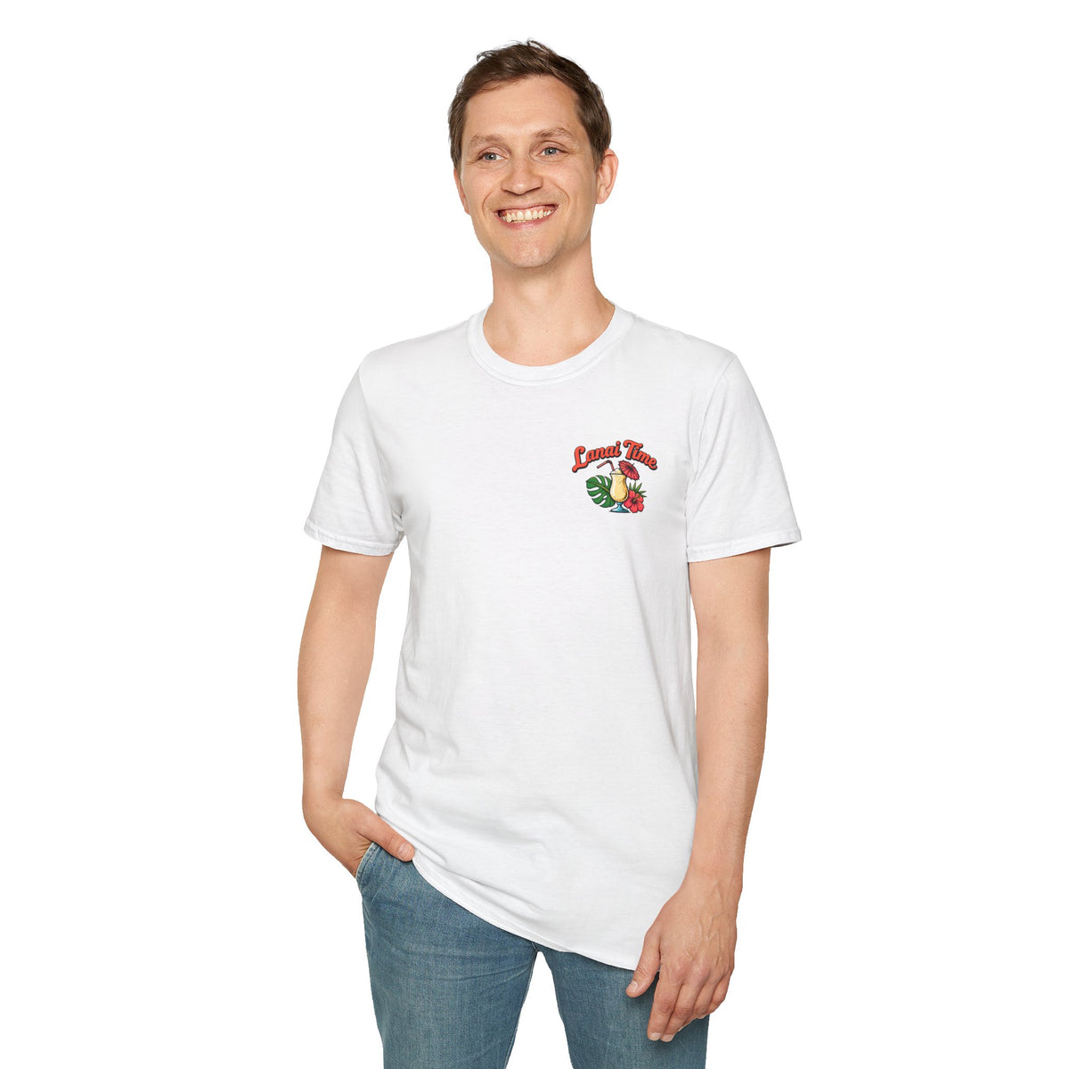T-Shirt — Lanai Time Tropical