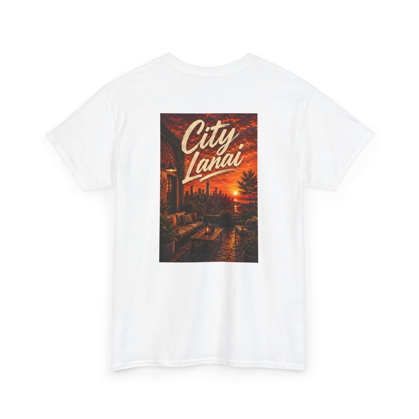 City Lanai Sunset Tee