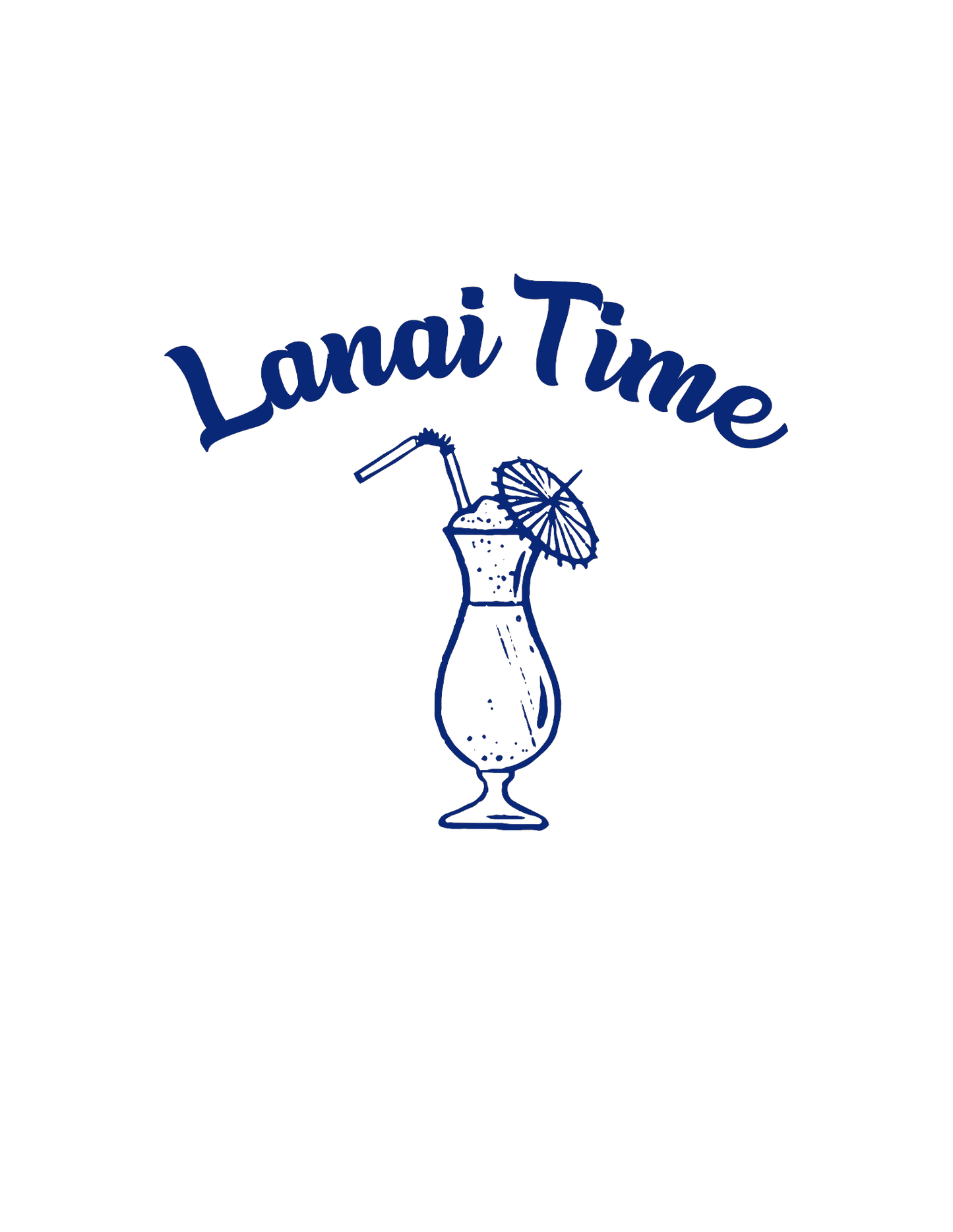 LanaiTime Short Sleeve Rum Drink