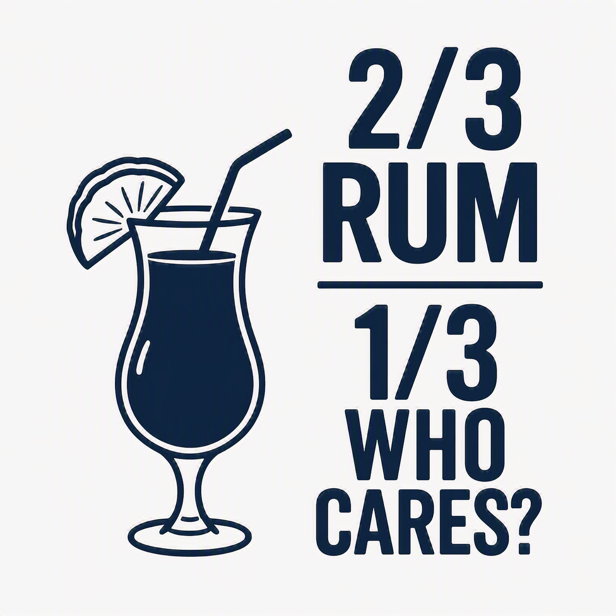 LanaiTime Short Sleeve Rum Drink